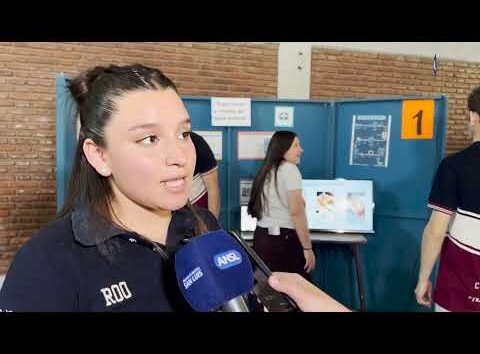 Rocío Nievas, Estudiante de la Escuela Técnica Nº4 ‘Fray Luis Beltrán’