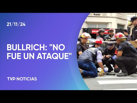 Se cayó un drone a metros de la Embajada de Israel Se cayó un drone a metros de la Embajada de Israel