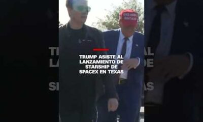 Trump asiste al lanzamiento de Starship de SpaceX en Texas