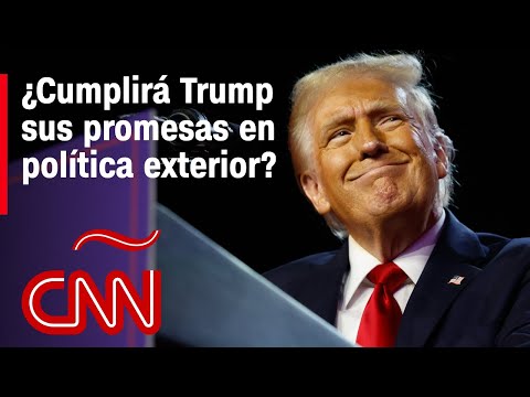 Trump vuelve a la Casa Blanca: ¿Cómo será la política exterior de su segunda gestión? Trump vuelve a la Casa Blanca: ¿Cómo será la política exterior de su segunda gestión?