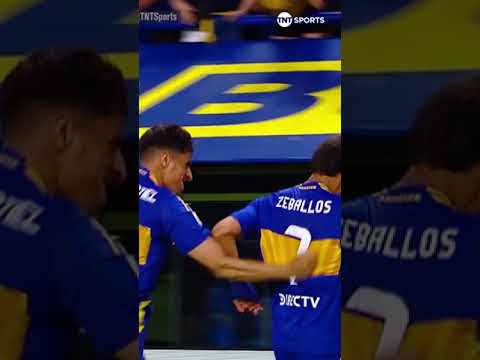 UN FESTEJO EN MODO BESTIA ð AsÃ­ celebrÃ³ Merentiel con el Changuito Zeballos el cuarto gol de Boca