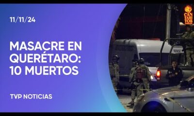 Un grupo armado asesinó a 10 personas en México