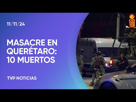 Un grupo armado asesinó a 10 personas en México