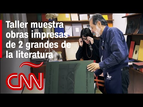 Un taller de artes gráficas muestra ediciones limitadas de obras de García Márquez y Vargas Llosa Un taller de artes gráficas muestra ediciones limitadas de obras de García Márquez y Vargas Llosa