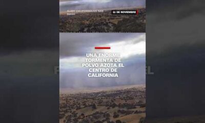 Una enorme tormenta de polvo azota el centro de California