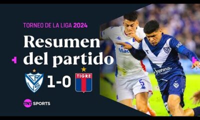 VÃLEZ DERROTÃ a TIGRE y VOLVIÃ a ser LÃDER en soledad | #Velez 1-0 #Tigre | Resumen