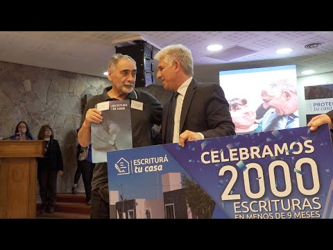 Vicente Rodriguez, Beneficiario N° 2000 de Escritura tu casa