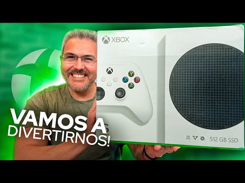 XBox Series S Unboxing Vamos a divertirnos