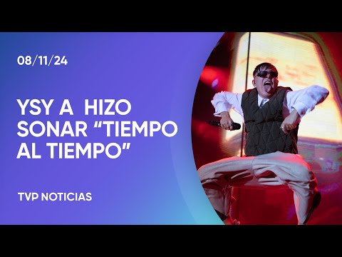 YSY A hizo sonar “Tiempo al tiempo” en Obras