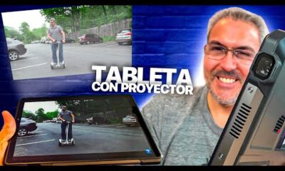 8849 Tank Pad, la tableta con Proyector, todo terreno con una batería de 21,000mAh