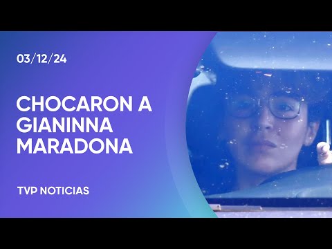 A Gianinna Maradona la chocó una productora de TV