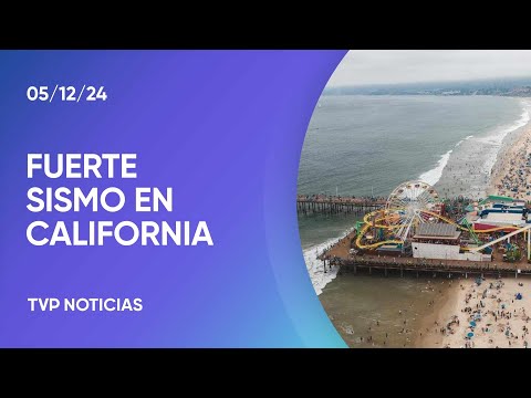 Alerta de tsunami en California por un sismo de 7 grados