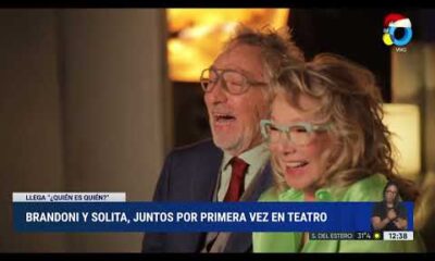 Brandoni y Solita, juntos en el teatro