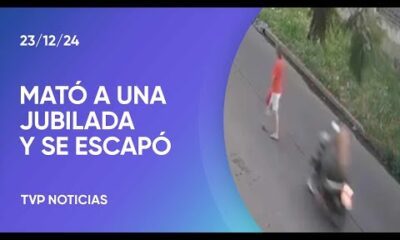 Buscan a un motociclista que atropelló y mató a una jubilada