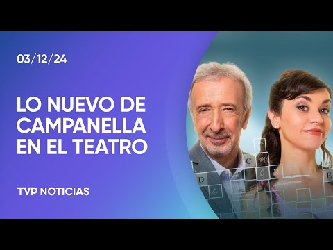 Campanella se vuelve a animar al teatro con “Empieza con D, siete letras” Campanella se vuelve a animar al teatro con “Empieza con D, siete letras”