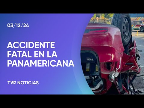 Choque en Panamericana: encontraron el motor del auto a 50 metros del impacto Choque en Panamericana: encontraron el motor del auto a 50 metros del impacto