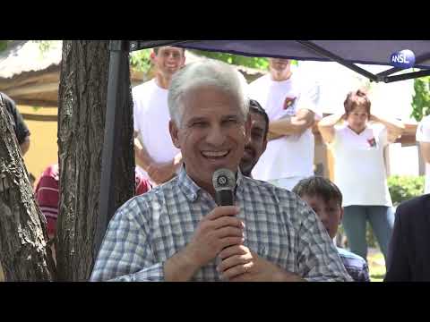 Claudio Poggi, Gobernador de San Luis en Las Chacras Claudio Poggi, Gobernador de San Luis en Las Chacras