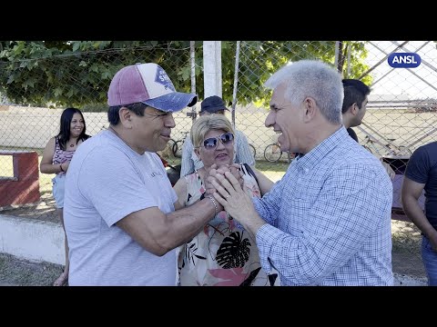 Claudio Poggi habla con el Plan de Inclusión de La Toma