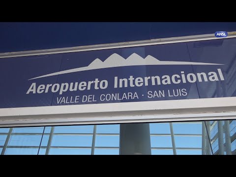 Claudio Poggi habla sobre el aeropuerto del Valle del Conlara Claudio Poggi habla sobre el aeropuerto del Valle del Conlara