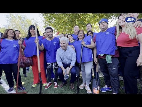 Claudio Poggi participa de la entrega de herramientas a trabajadores del Plan de Inclusión Claudio Poggi participa de la entrega de herramientas a trabajadores del Plan de Inclusión