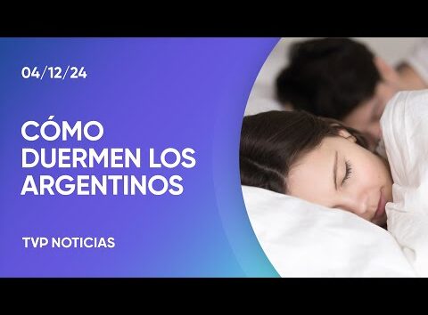 ¿Cómo duermen los argentinos¡?