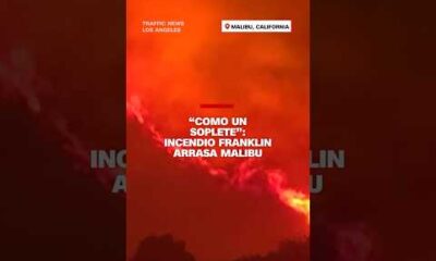 “Como un soplete”: Incendio Franklin arrasa Malibu