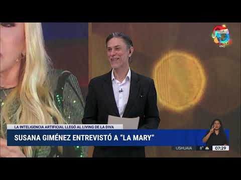 Con el uso de IA, Susana Giménez entrevistó a “La Mary”, su personaje de 1974