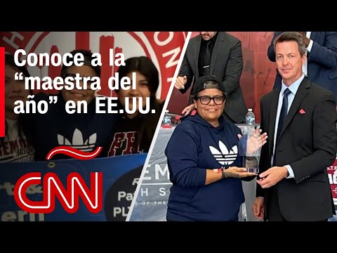 Conoce a Marisol Pérez, la “maestra del año” que ganó un premio nacional en EE.UU.