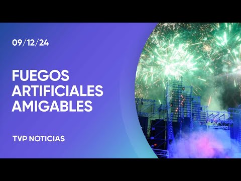 Crece el uso de fuegos artificiales de bajo impacto sonoro Crece el uso de fuegos artificiales de bajo impacto sonoro