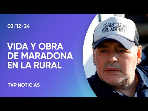 “Diego eterno”, la muestra dedicada a la vida de Maradona