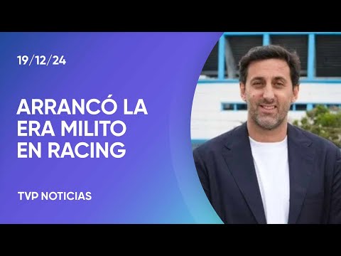 Diego Milito asumió la presidencia de Racing: “Comineza un gran cambio” Diego Milito asumió la presidencia de Racing: “Comineza un gran cambio”
