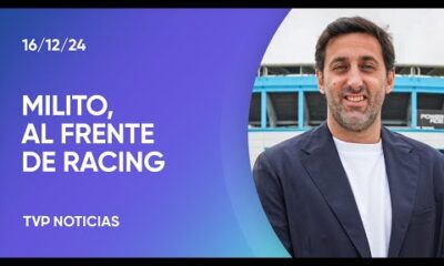 Diego Milito es el nuevo presidente de Racing Club