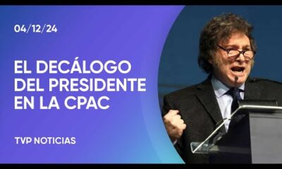 Discurso completo de Javier Milei en la CPAC