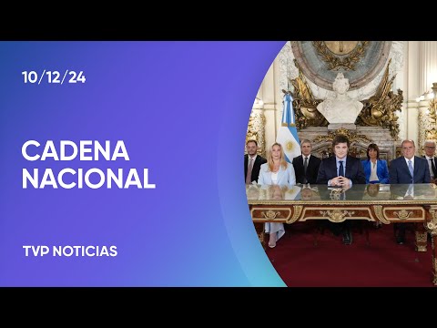 Discurso completo de Javier Milei para conmemorar su primer año de gestión Discurso completo de Javier Milei para conmemorar su primer año de gestión