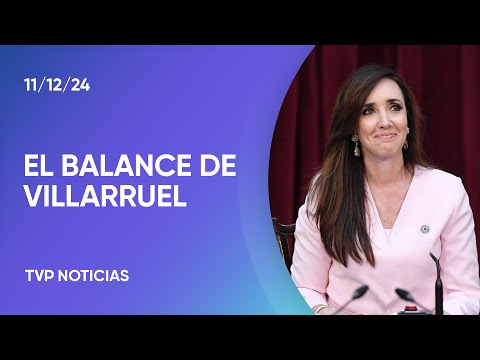 El balance de Victoria Villarruel en el Senado