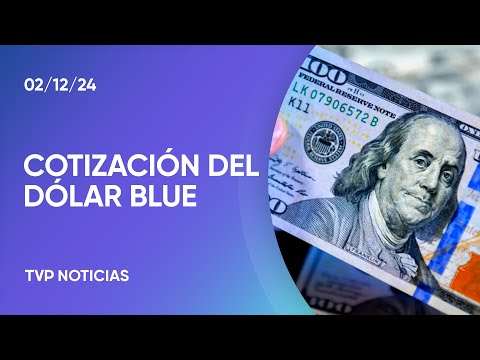 El dólar blue cayó a .100 para la venta El dólar blue cayó a .100 para la venta