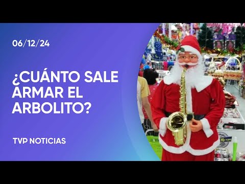 El domingo, a armar el arbolito El domingo, a armar el arbolito