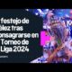 El festejo de VÃLEZ tras consagrarse CAMPEÃN del TORNEO DE LA LIGA 2024