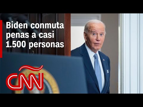 El presidente Joe Biden conmuta penas a casi 1.500 personas