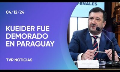 El senador Kueider fue demorado en Paraguay: llevaba USD 200 mil y 0 mil sin declarar