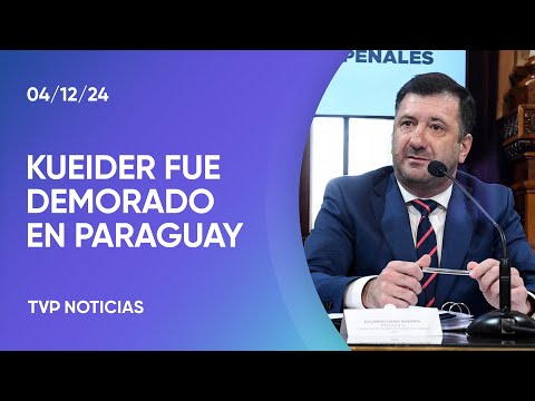 El senador Kueider fue demorado en Paraguay: llevaba USD 200 mil y 0 mil sin declarar El senador Kueider fue demorado en Paraguay: llevaba USD 200 mil y 0 mil sin declarar