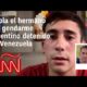 Entrevista al hermano del gendarme argentino detenido por el Gobierno de Venezuela