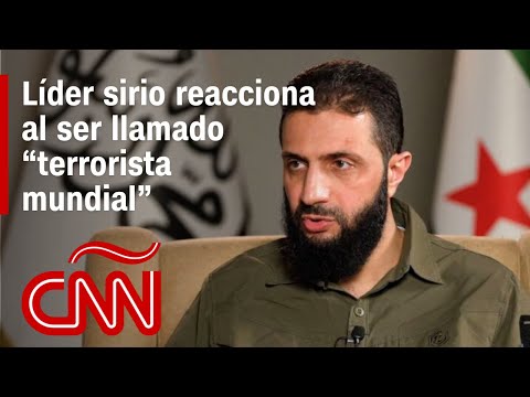 Entrevista | El líder rebelde sirio habla con CNN y reacciona al ser llamado “terrorista mundial” Entrevista | El líder rebelde sirio habla con CNN y reacciona al ser llamado “terrorista mundial”