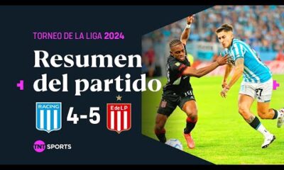 ESTUDIANTES BAJÃ A RACING DE LA PELEA EN UN PARTIDAZO | #Racing 4-5 #Estudiantes | Resumen