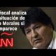 Evo Morales acusado penalmente por trata y tráfico de personas