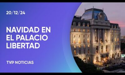 Festejo de Navidad en el Palacio Libertad