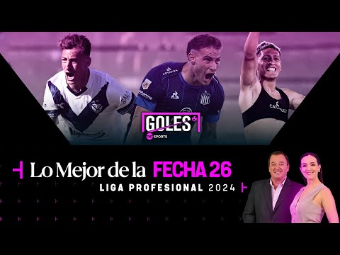 GOLES TNT Sports: Lo mejor de la fecha 26 del Torneo de la Liga 2024 del fÃºtbol argentino