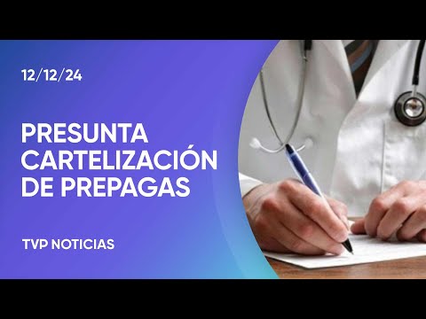 Imputan a las principales empresas de medicina prepaga por cartelización