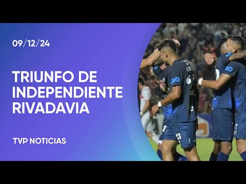 Independiente Rivadavia venció 2-0 a Tigre en Victoria