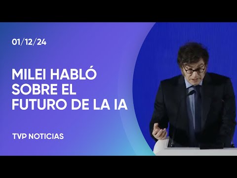 Javier Milei habló sobre las implicancias de la IA para el desarrollo del país